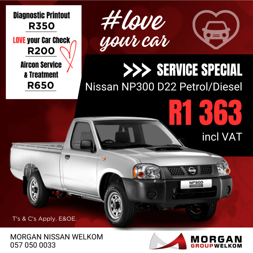 SERVICE SPECIAL – Nissan NP300 image from Morgan Group
