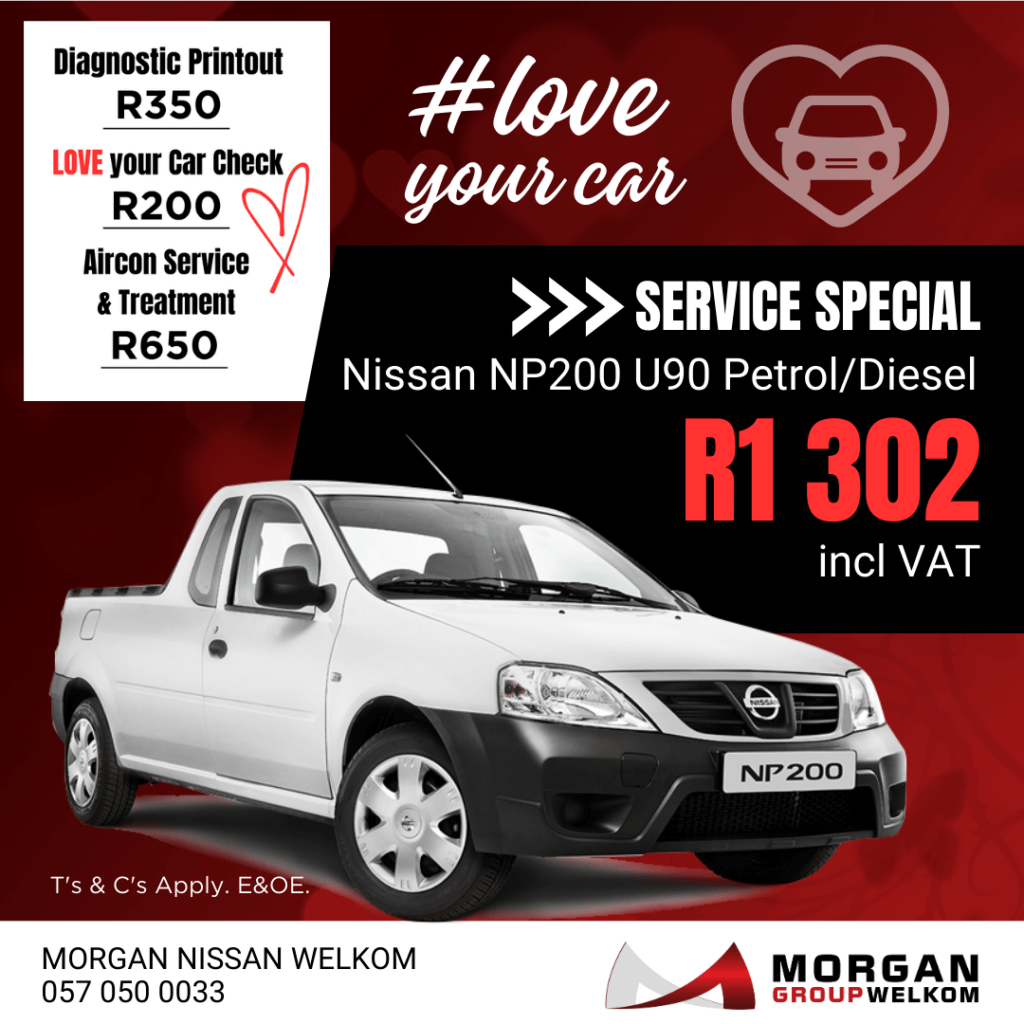 SERVICE SPECIAL – Nissan NP200 image from Morgan Group