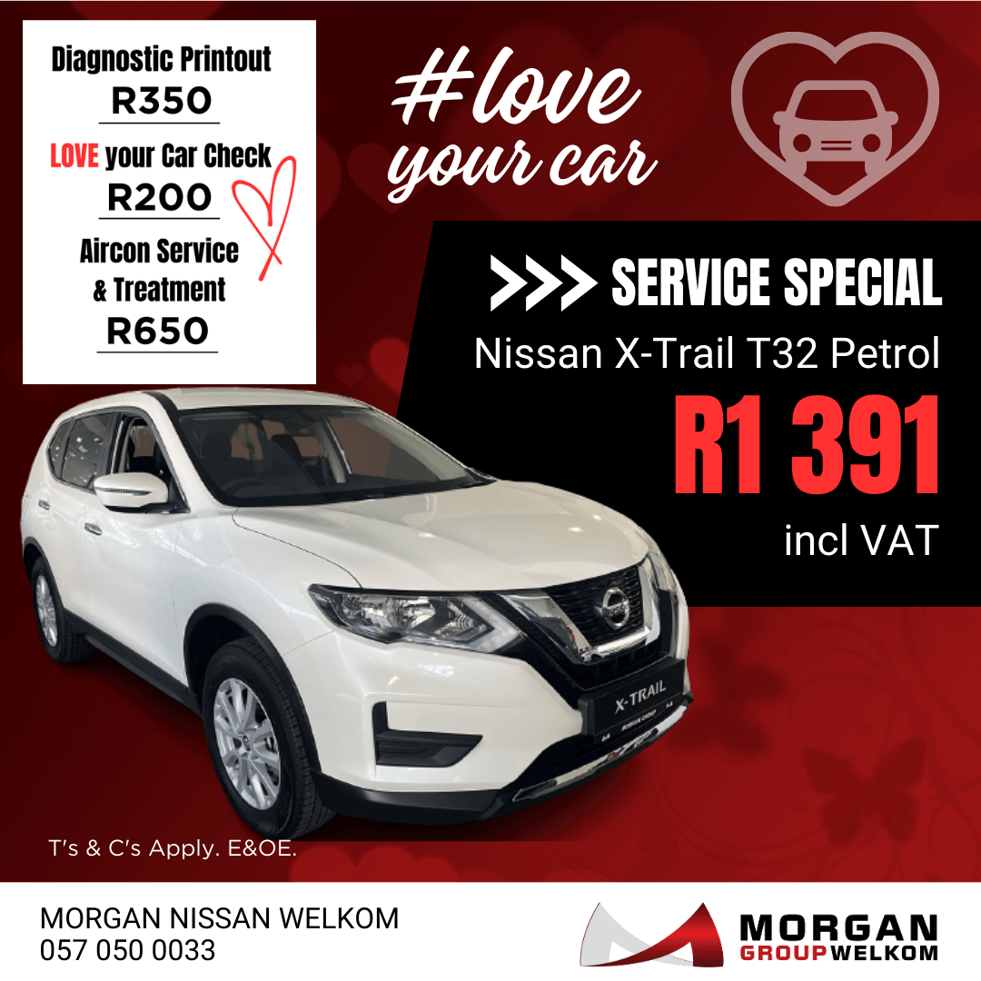 SERVICE SPECIAL – Nissan X-Trail image from Morgan Nissan