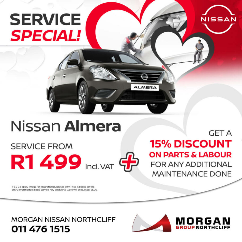 Nissan Almera image from Morgan Group