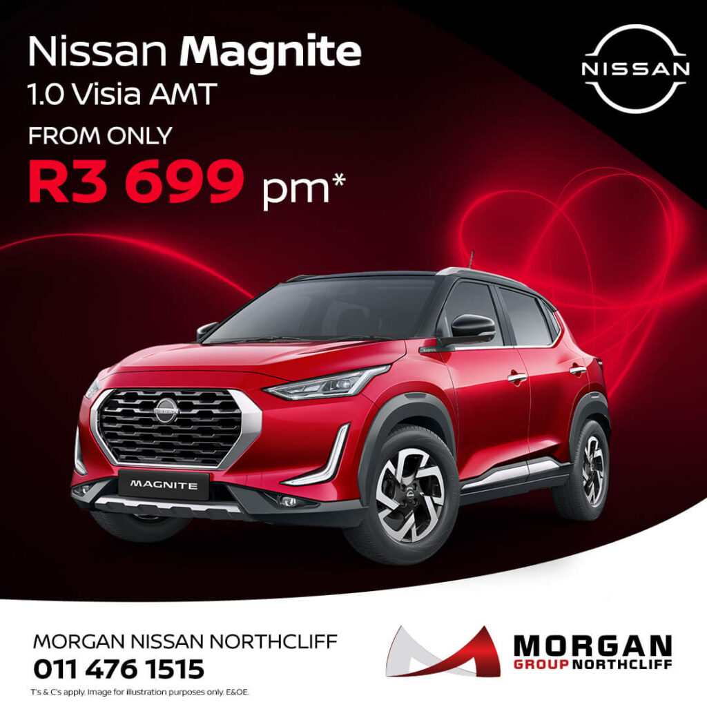 Nissan Magnite image from Morgan Group