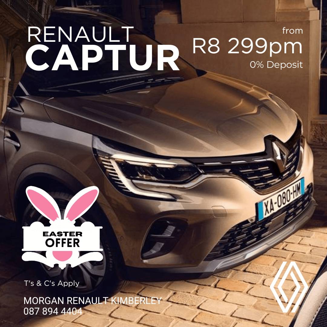 EASTER OFFER – RENAULT CAPTUR image from Morgan Renault