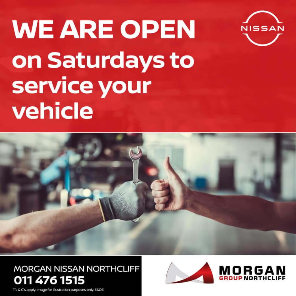 WE ARE OPEN ON SATURDAYS image from Morgan Group