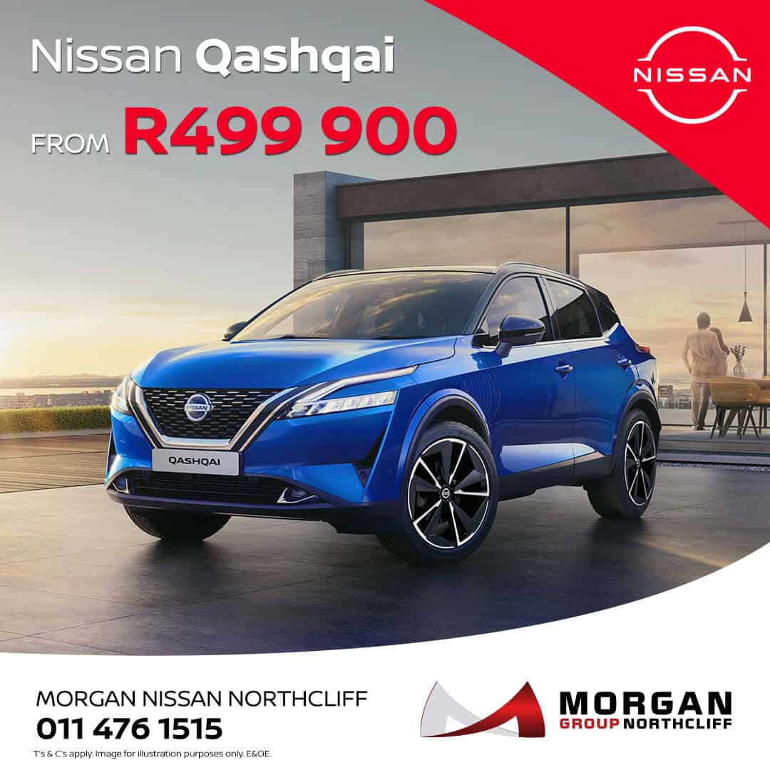 Nissan Qashqai image from Morgan Nissan