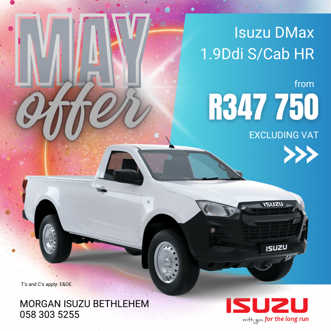 May Offer image from Morgan Isuzu