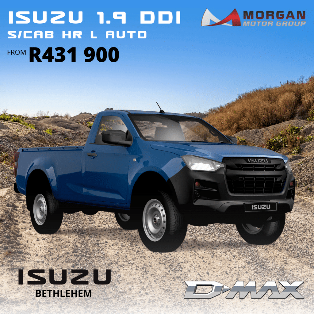 Isuzu 1.9 DDI S/C HR L Auto – Automatic convenience. image from Morgan Group