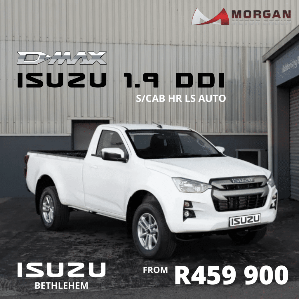 Isuzu 1.9 DDI S/C HR LS Auto – Power. Style. Comfort – All in one image from Morgan Group