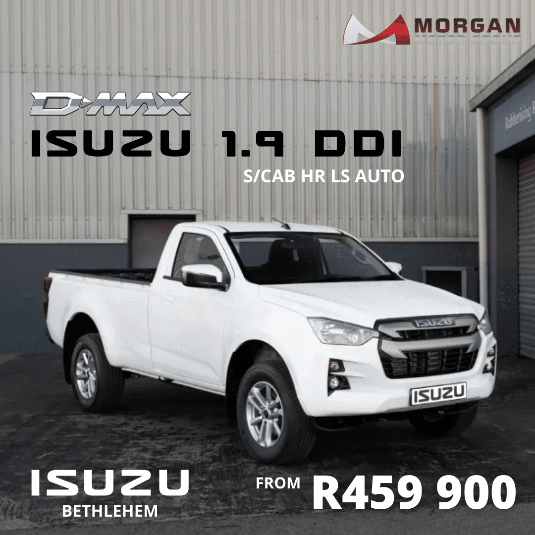 Isuzu 1.9 DDI S/C HR LS Auto – Power. Style. Comfort – All in one image from Morgan Isuzu