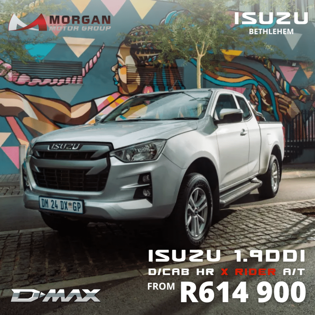 Isuzu 1.9 DDI X-Rider A/T D/Cab HR – Built to turn heads image from Morgan Group