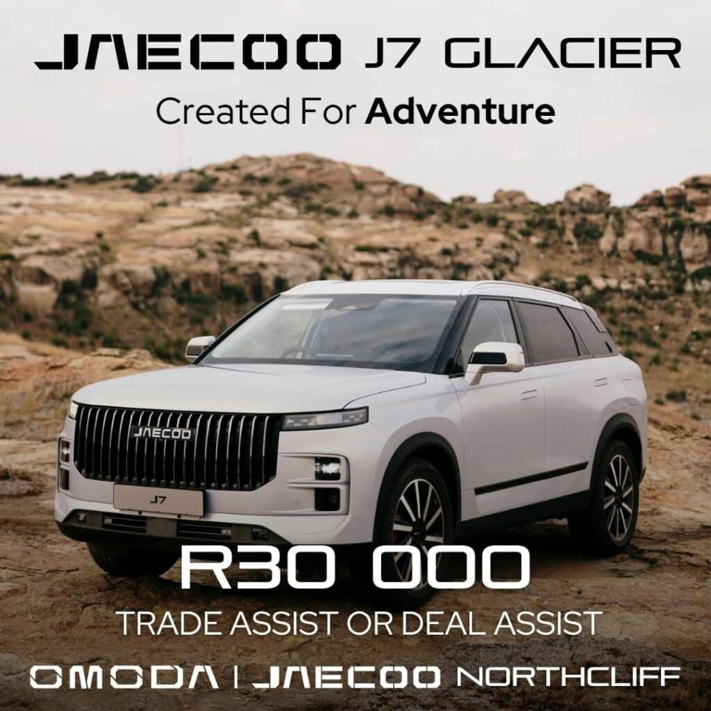Jaecoo J7 Glacier Created for Adventure image from Morgan Group