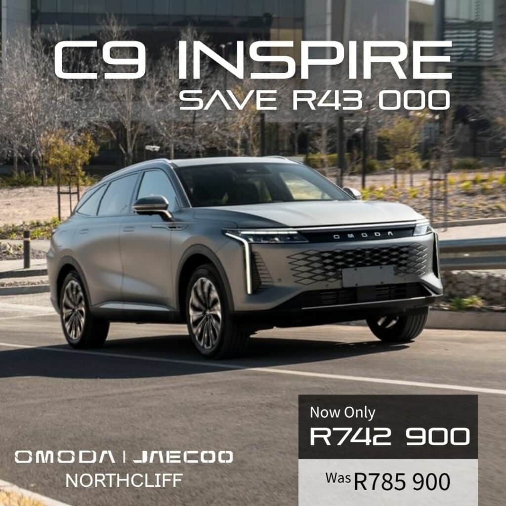 Omoda C9 Inspire Special image from Morgan Group