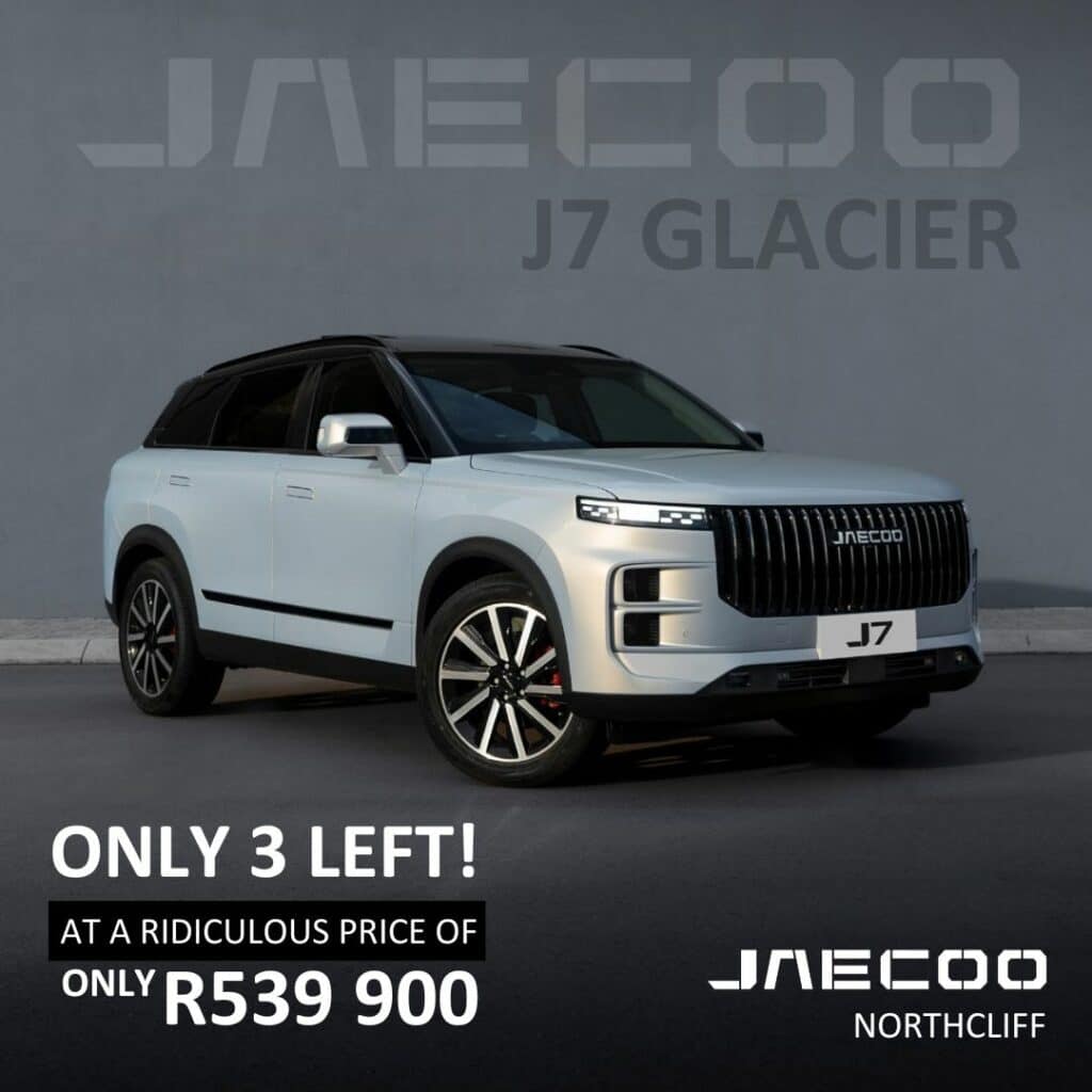 JAECOO J7 Glacier Special Special Offer