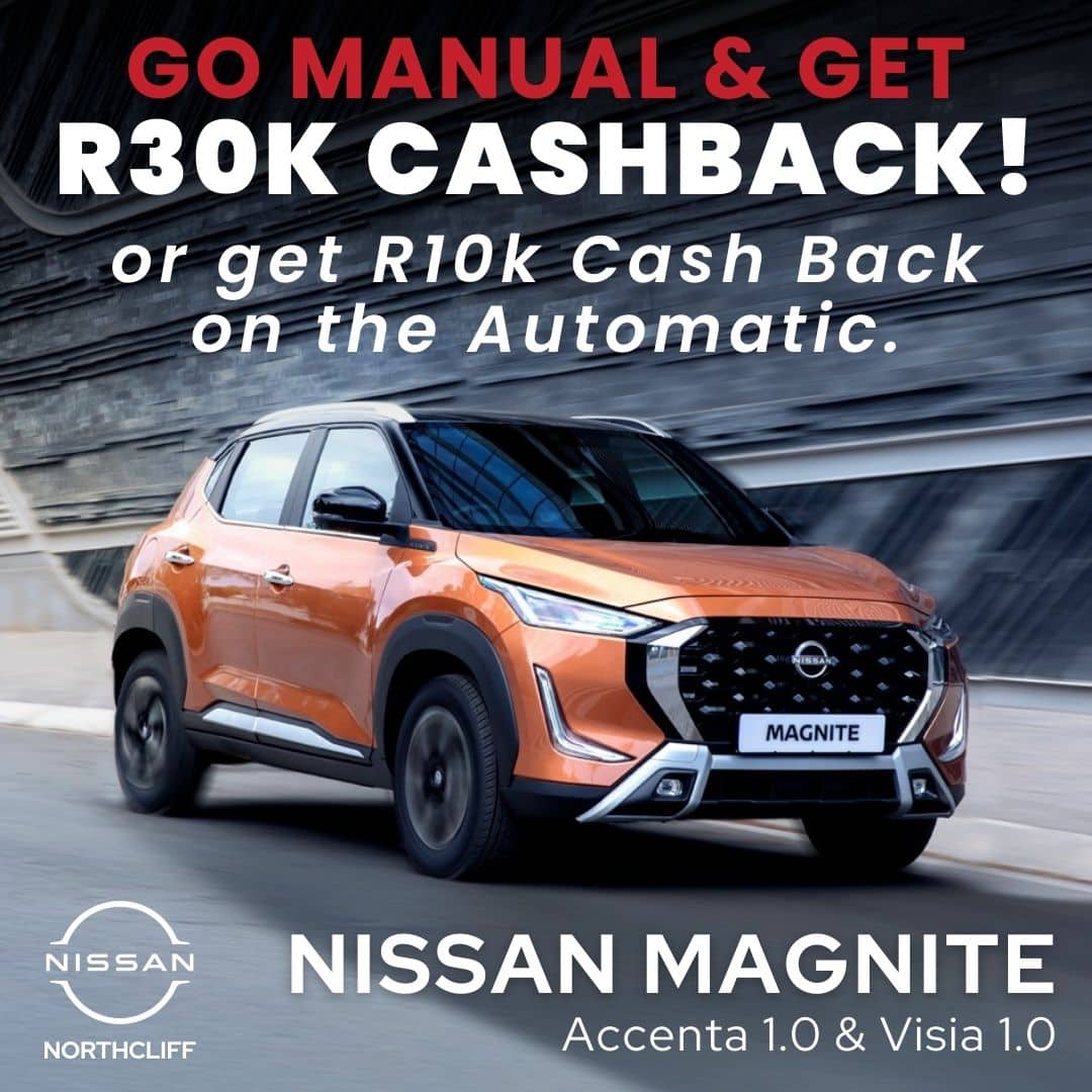 Nissan Magnite Accenta 1.0 & Visia 1.0 – Go Manual & Get R30K Cashback! image from Morgan Nissan Northcliff