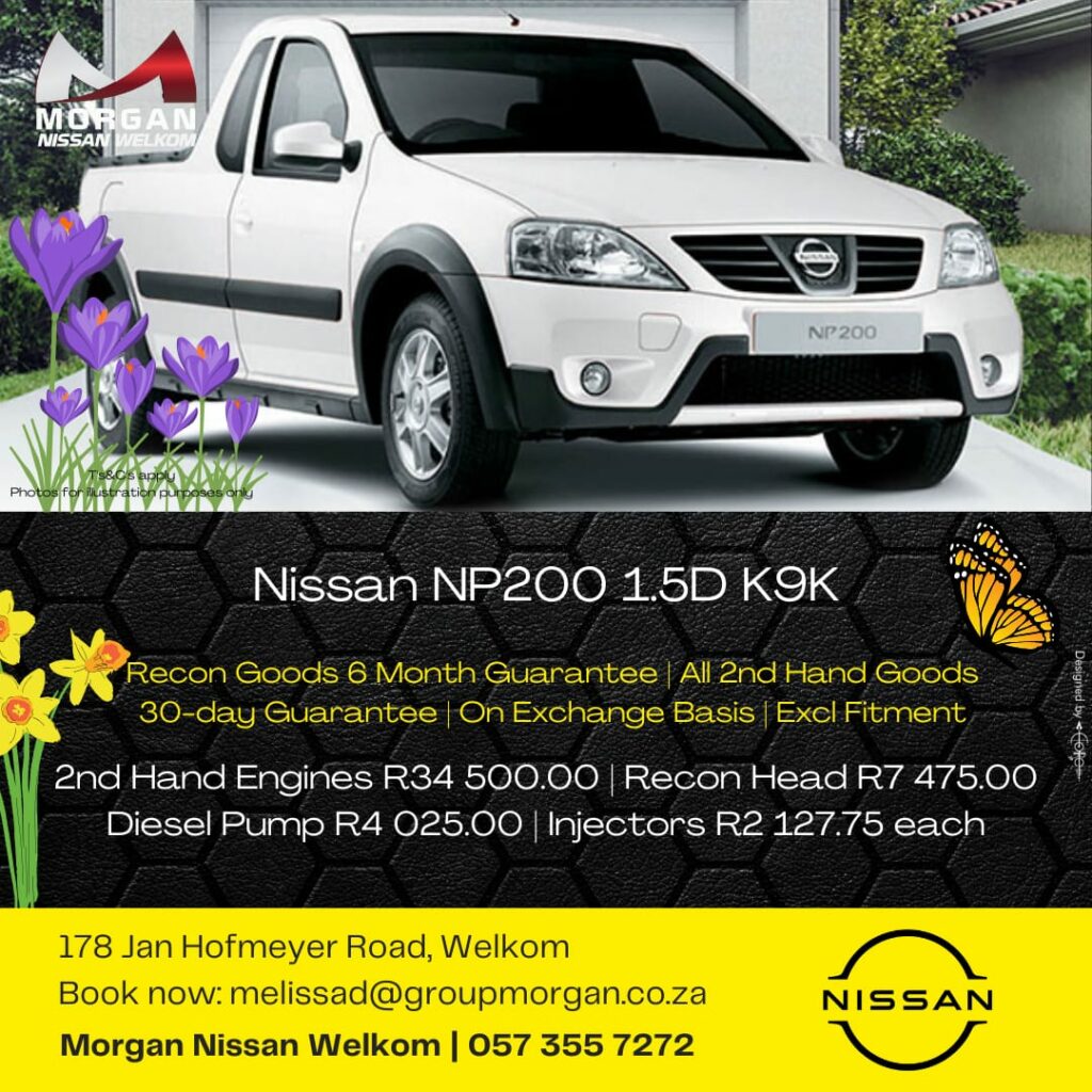 Nissan NP200 1.5D K9K Service Special image from Morgan Group