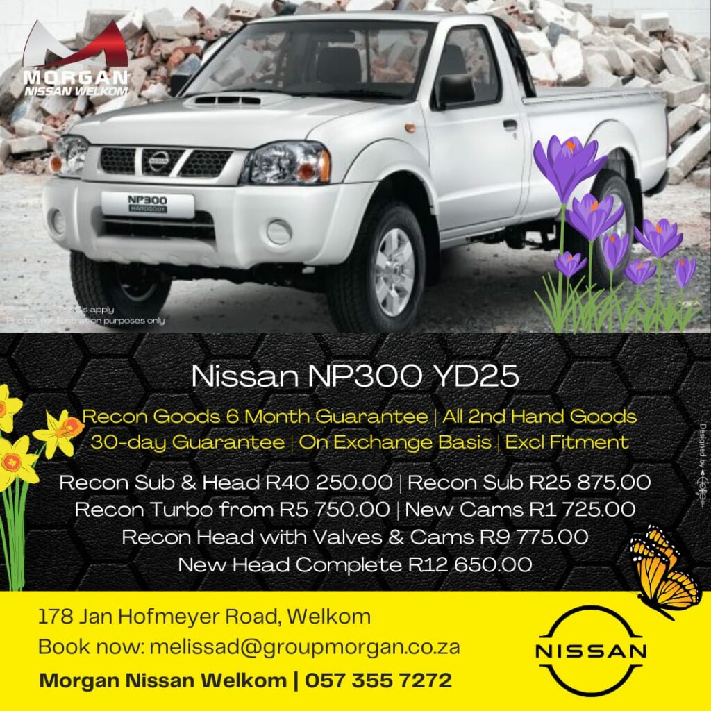 Nissan NP300 YD25 Service Special image from Morgan Group
