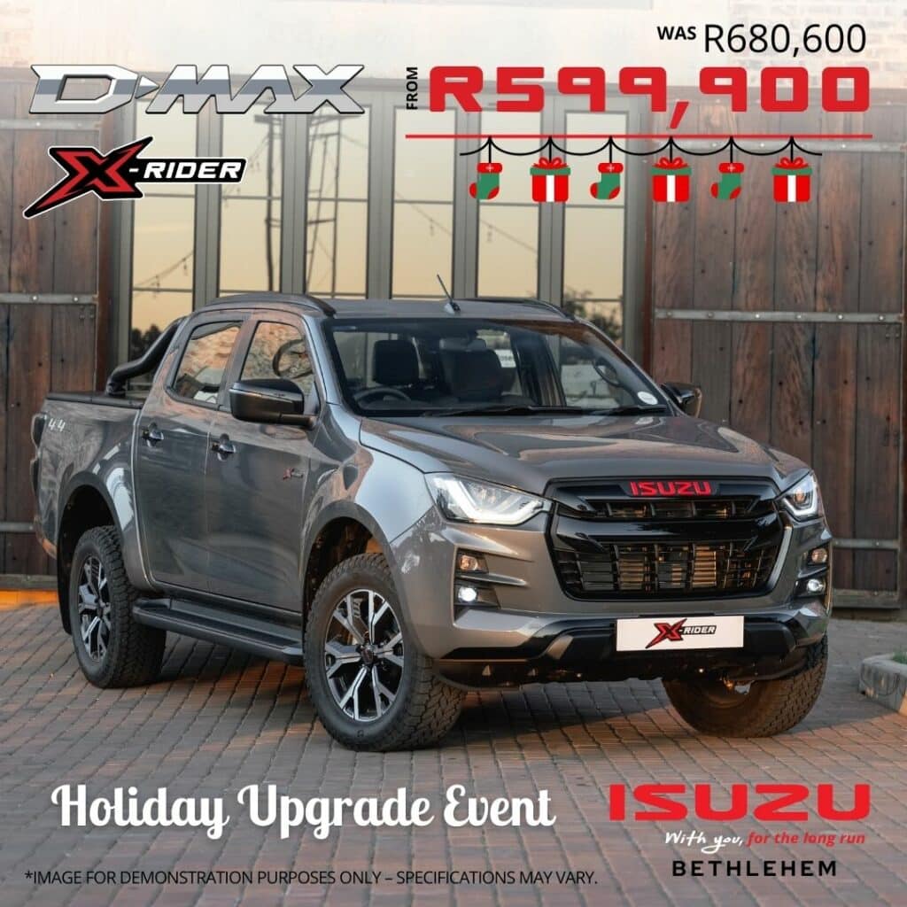 Isuzu D-Max X-Rider Holiday Upgrade Event image from Morgan Group