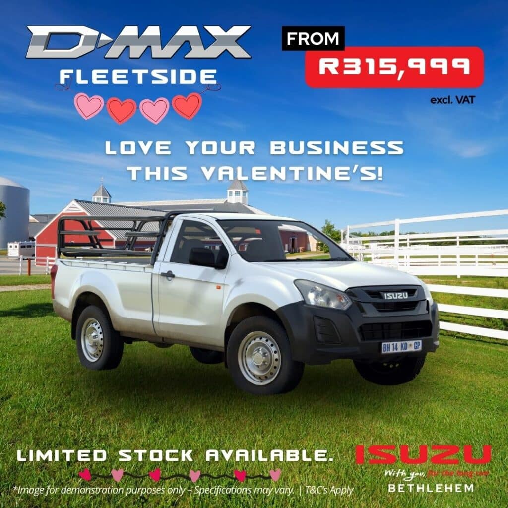 Isuzu D-Max Fleetside Valentine’s Specials image from Morgan Group