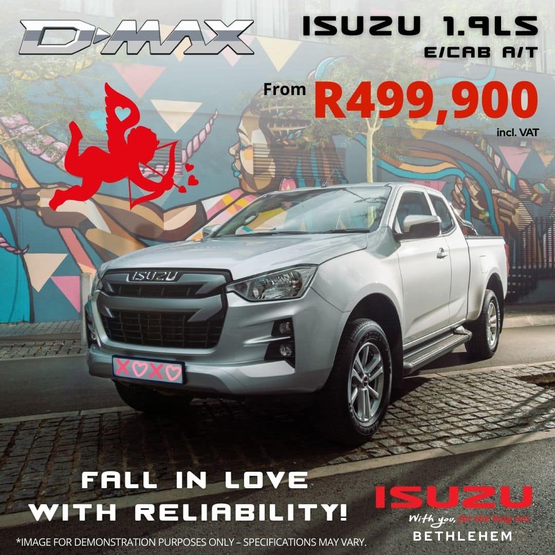 Isuzu D-Max 1.9 LS E/C A/T Valentine’s Special image from Morgan Isuzu