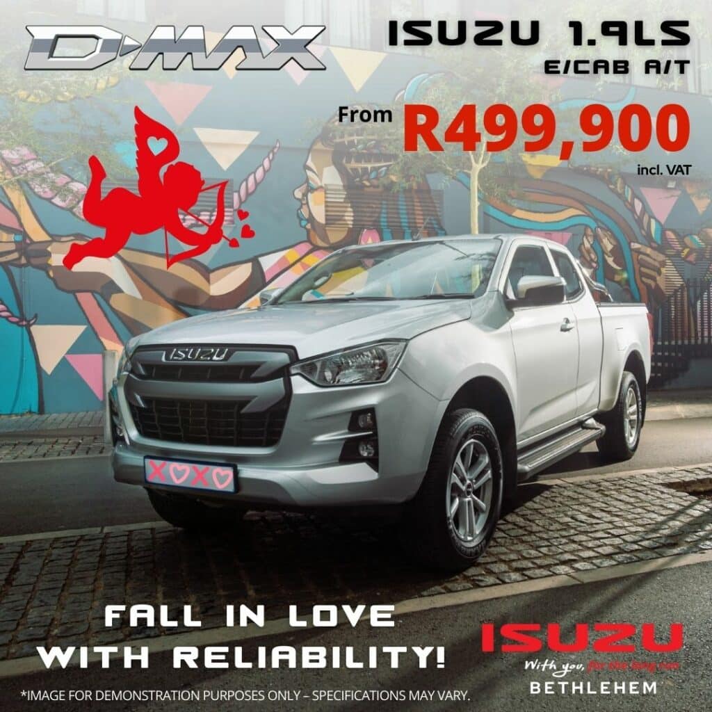 Isuzu D-Max 1.9 LS E/C A/T Valentine’s Special image from Morgan Group