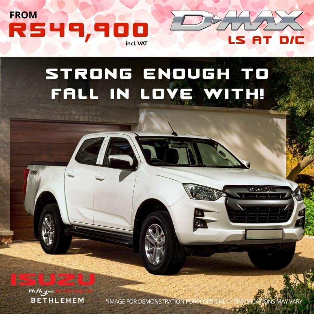 Isuzu D-Max LS AT D/C Valentine’s Specials image from Morgan Group