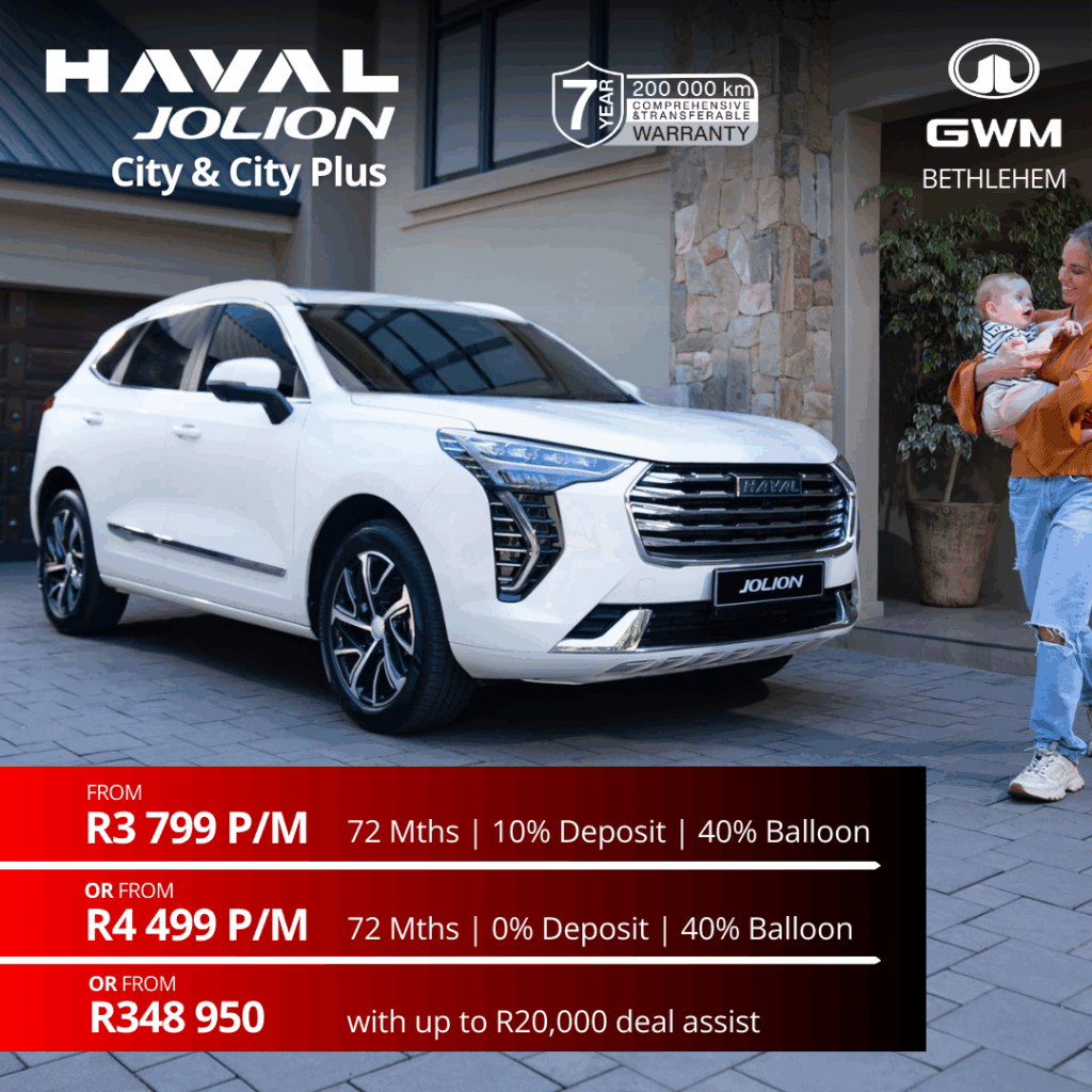 Haval Jolion City and City Plus Special image from Morgan Group