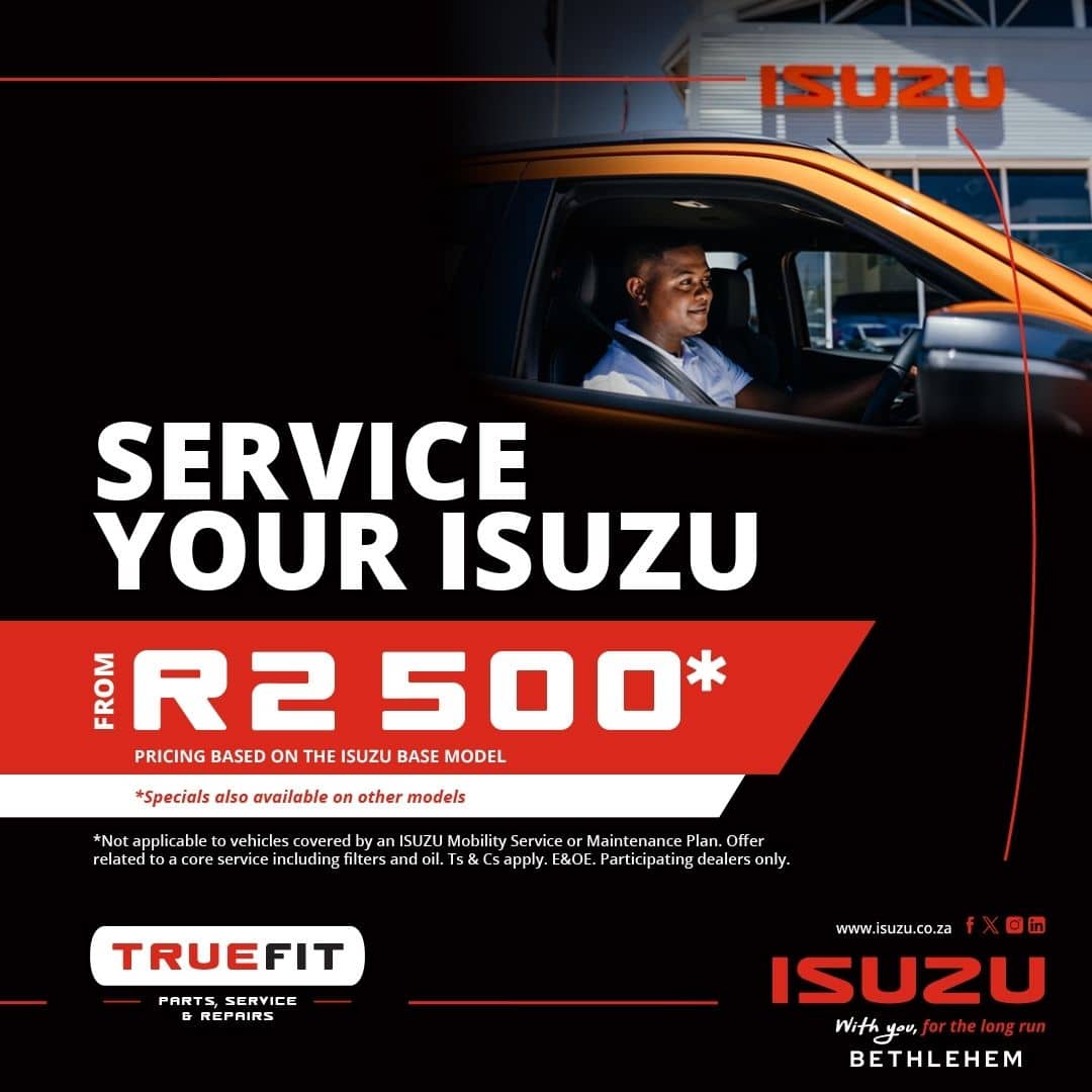 True Fit Service Special image from Morgan Isuzu