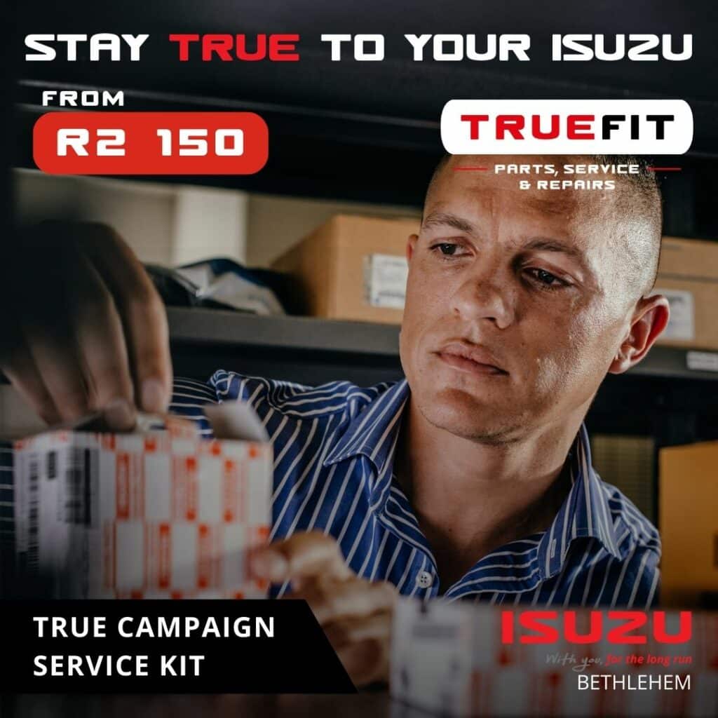 Isuzu True Fit Parts Service Special image from Morgan Group