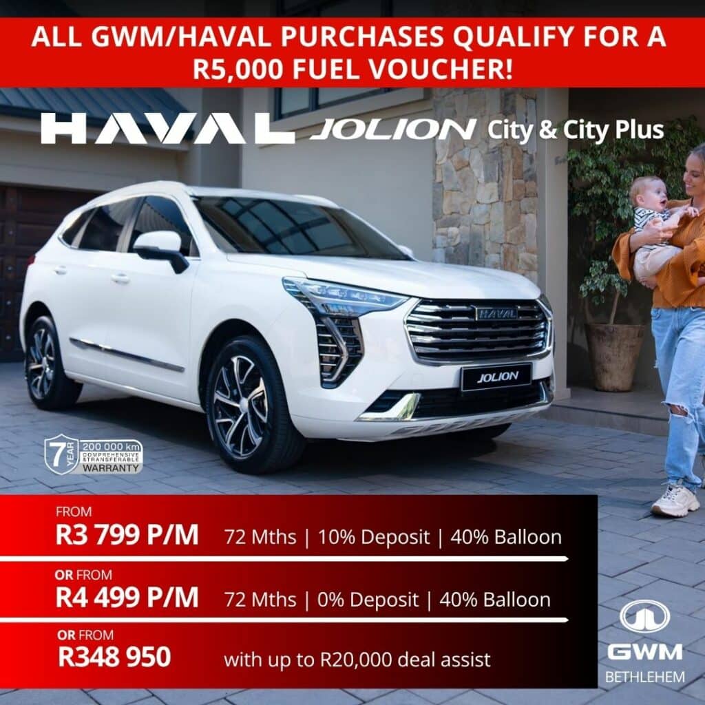 Haval Jolion City & City Plus image from Morgan Group