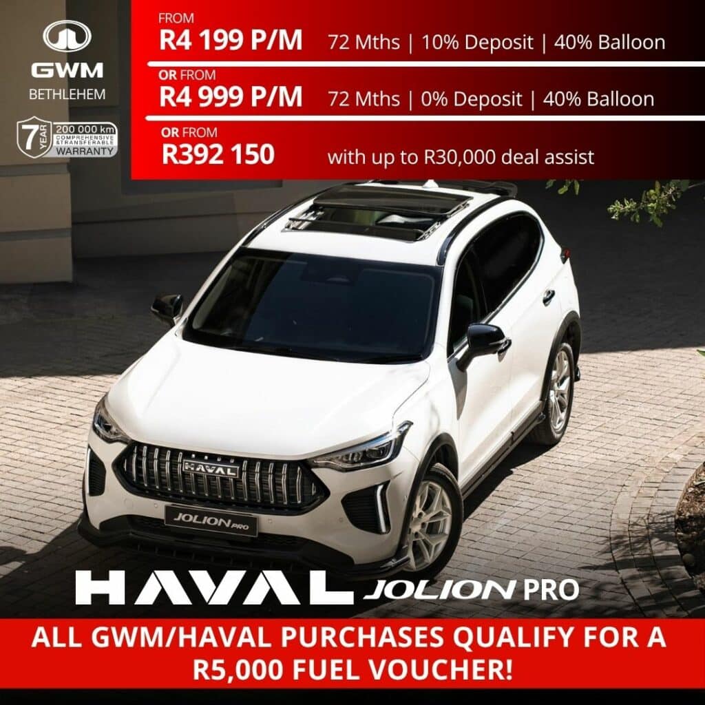 Haval Jolion Pro image from Morgan Group
