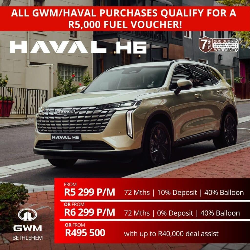 Haval H6 image from Morgan Group