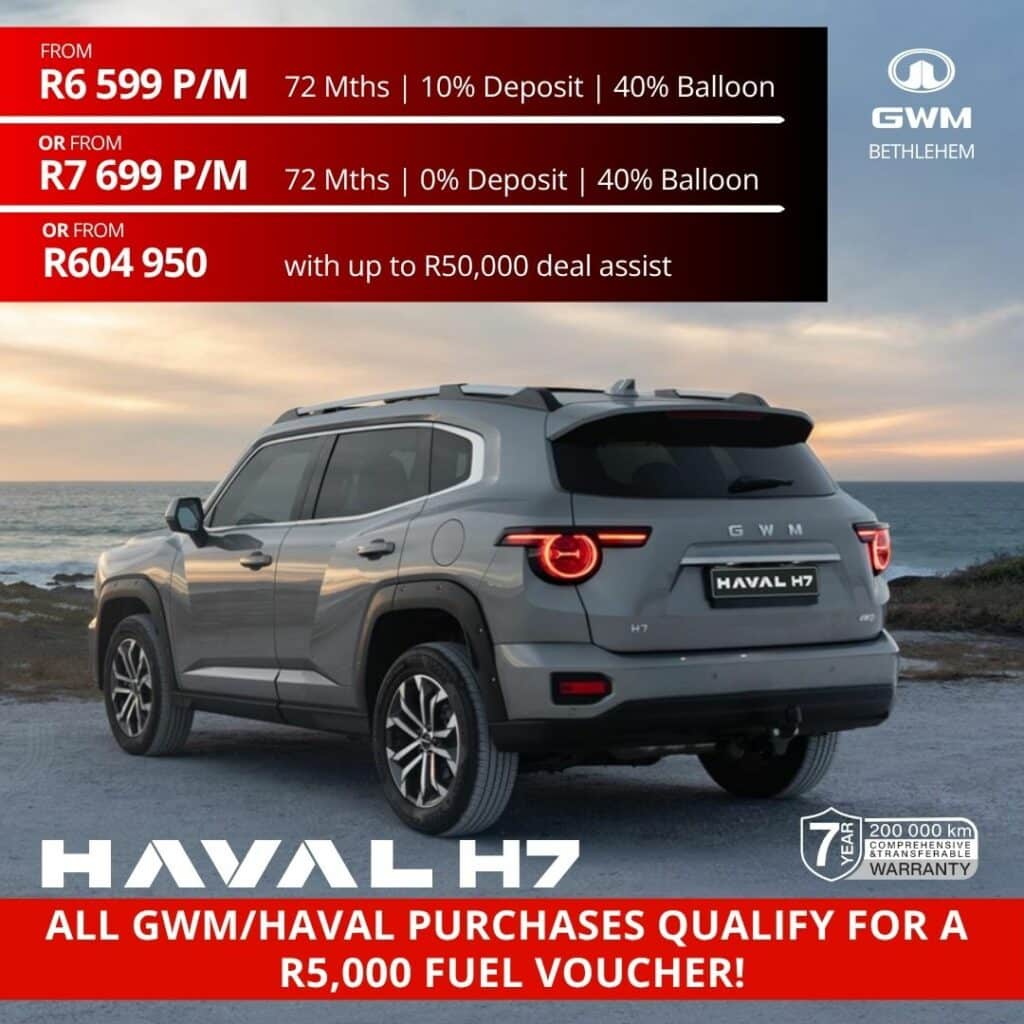 Haval H7 image from Morgan Group
