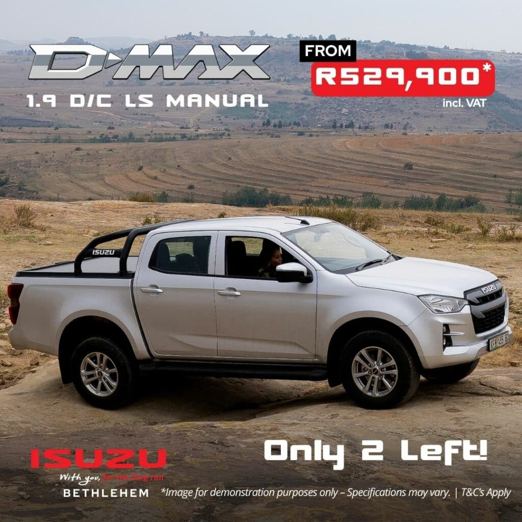 Isuzu D-Max 1.9 Double Cab LS Manual image from Morgan Group