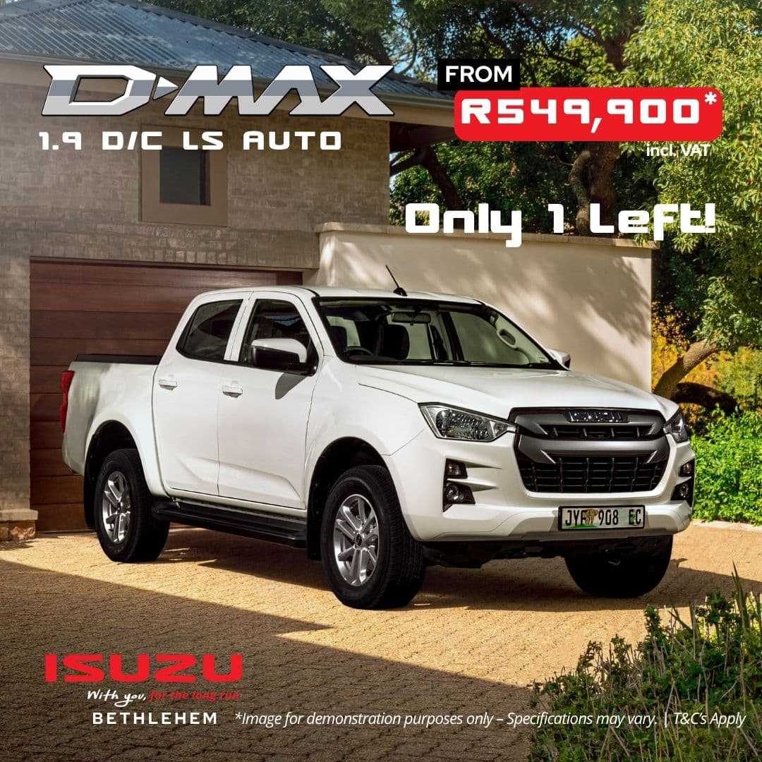 Isuzu D-Max 1.9 Double Cab LS Automatic image from Morgan Isuzu
