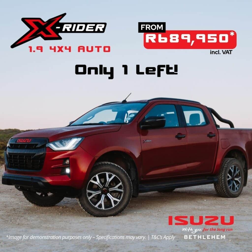 Isuzu D-Max 1.9 X-Rider 4×4 Automatic image from Morgan Group