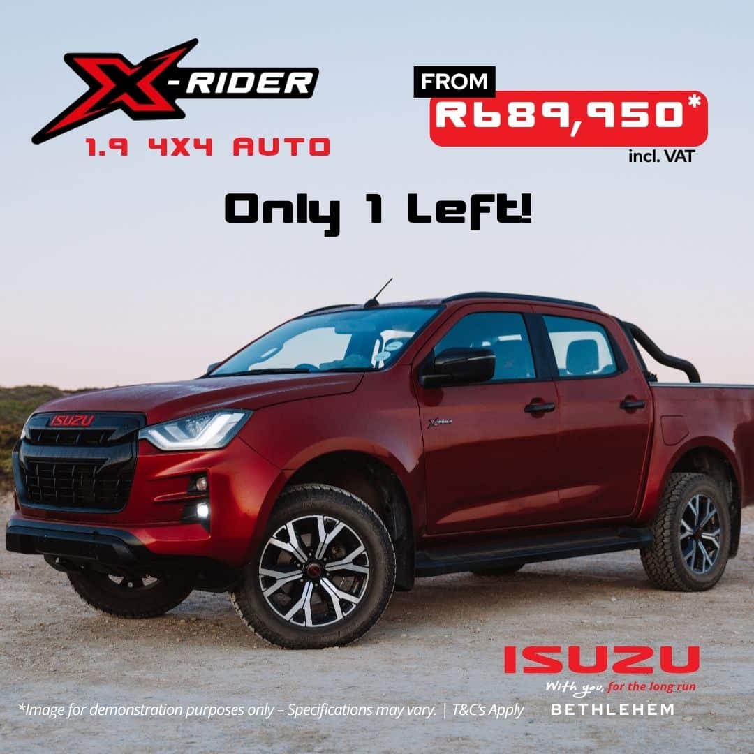 Isuzu D-Max 1.9 X-Rider 4×4 Automatic image from Morgan Isuzu