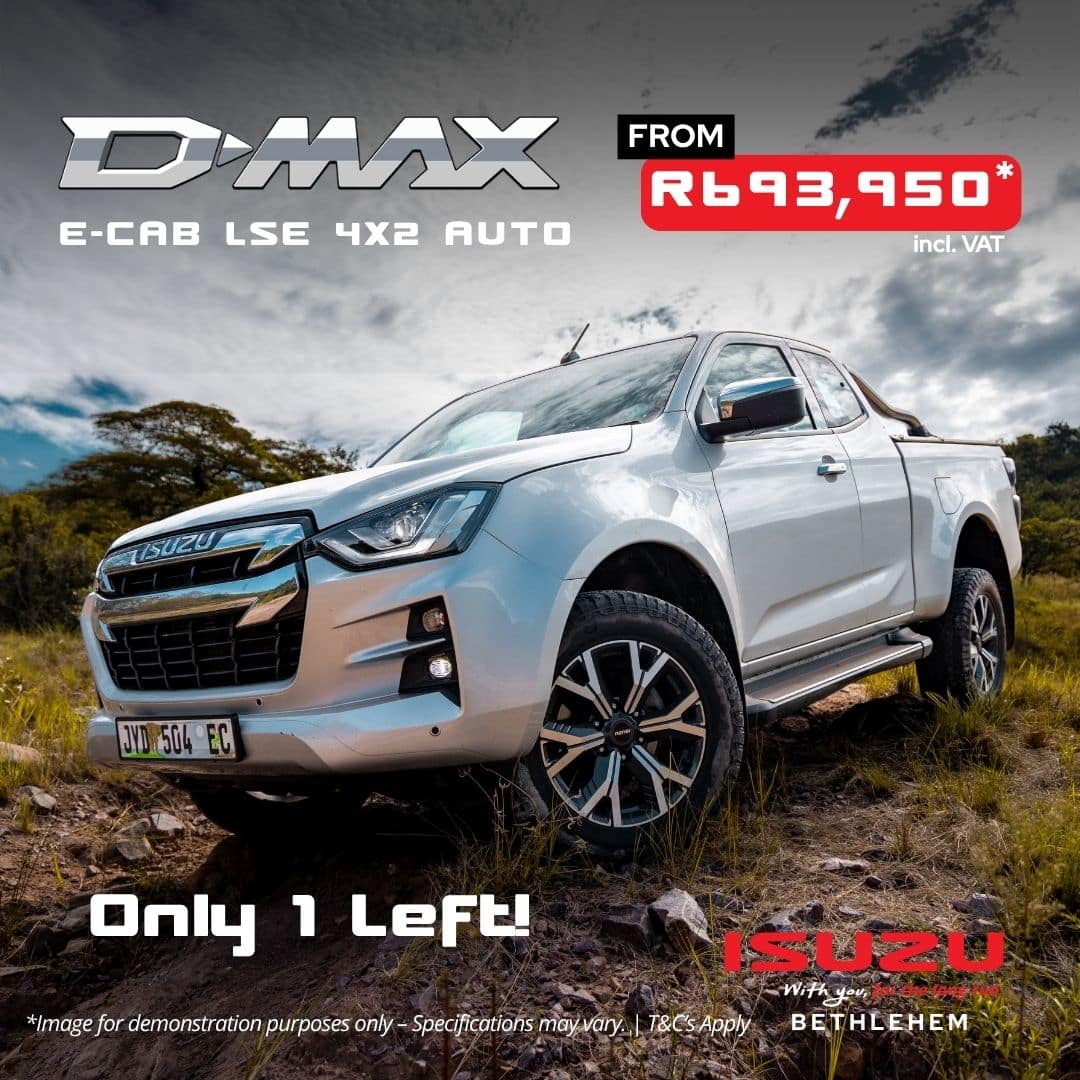 Isuzu D-Max 3L Extended Cab LSE 4×2 Automatic image from Morgan Isuzu