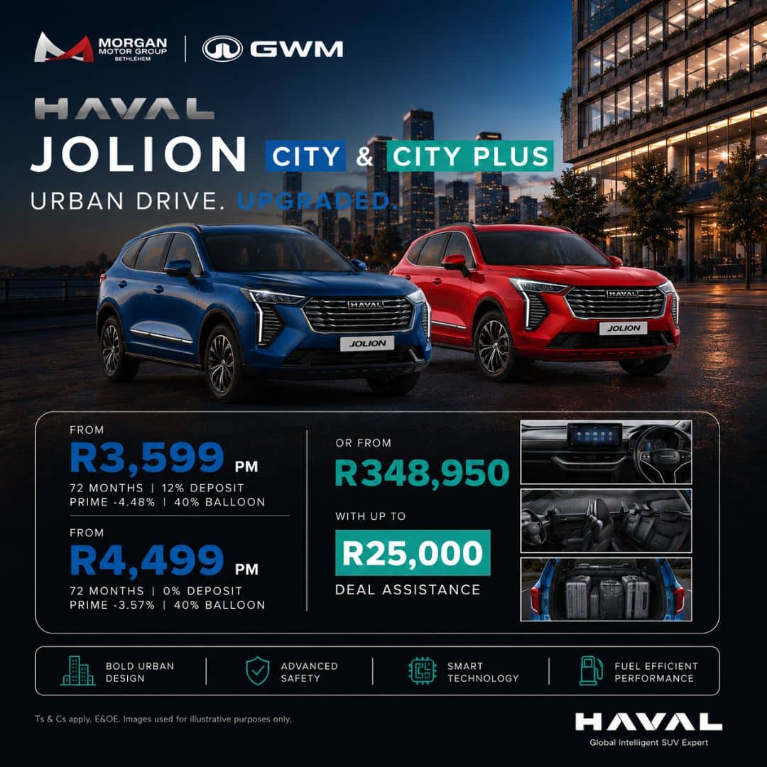 HAVAL Jolion City & City Plus image from Morgan Haval