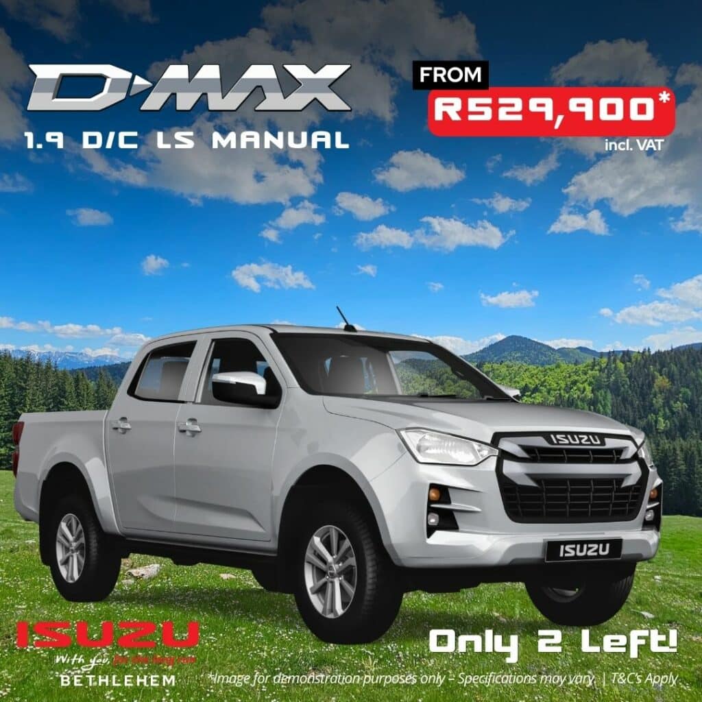 Isuzu D-Max 1.9 D/C LS Manual image from Morgan Group