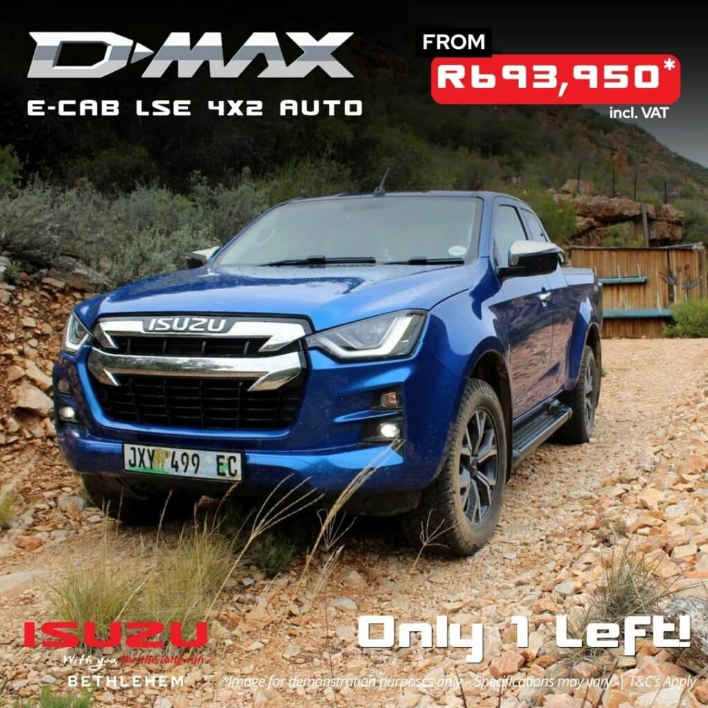 Isuzu D-Max E-Cab LSE 4×2 Auto image from Morgan Group