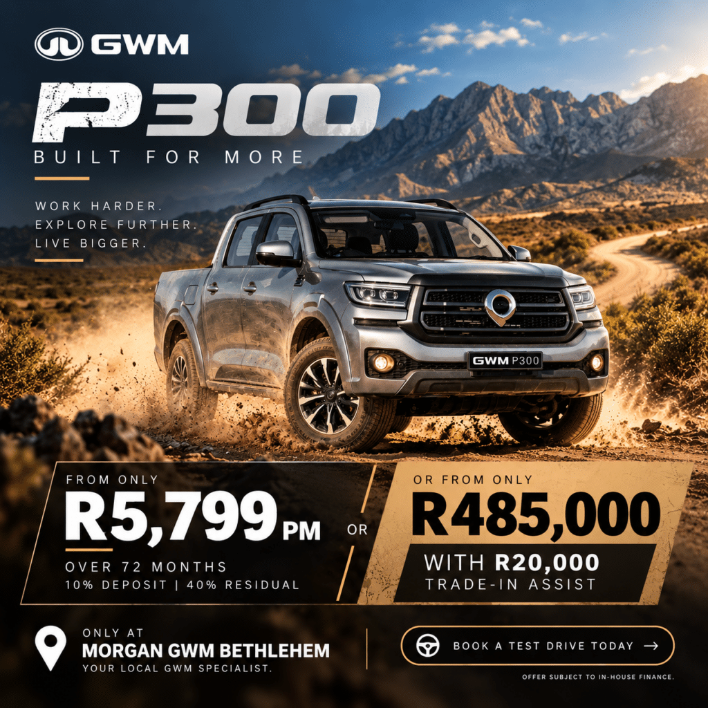 GWM P300 – Built for More