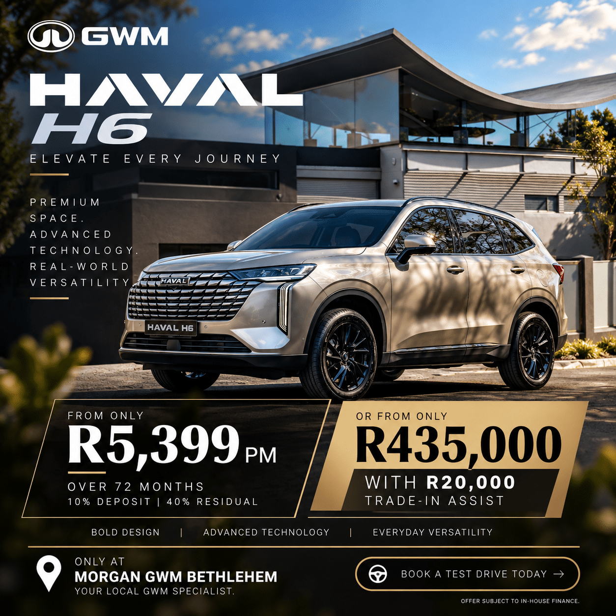 HAVAL H6 – Elevate Every Journey image from Morgan Haval