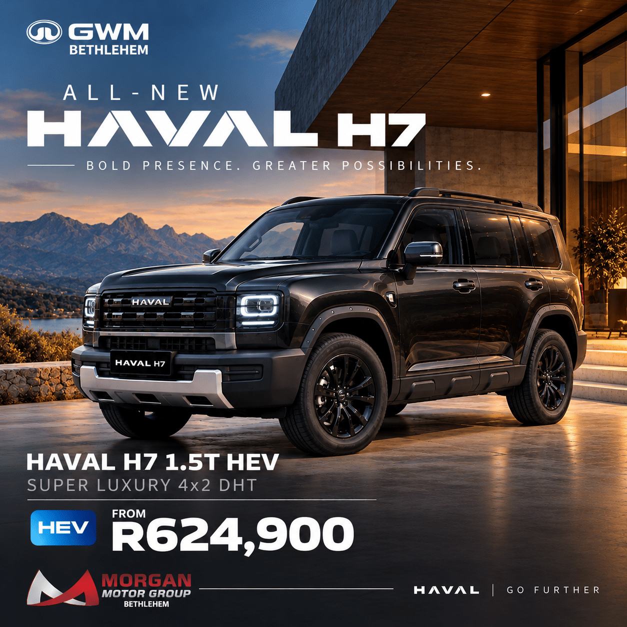ALL NEW Haval H7 1.5T HEV Super Luxury 4×2 DHT image from Morgan Haval