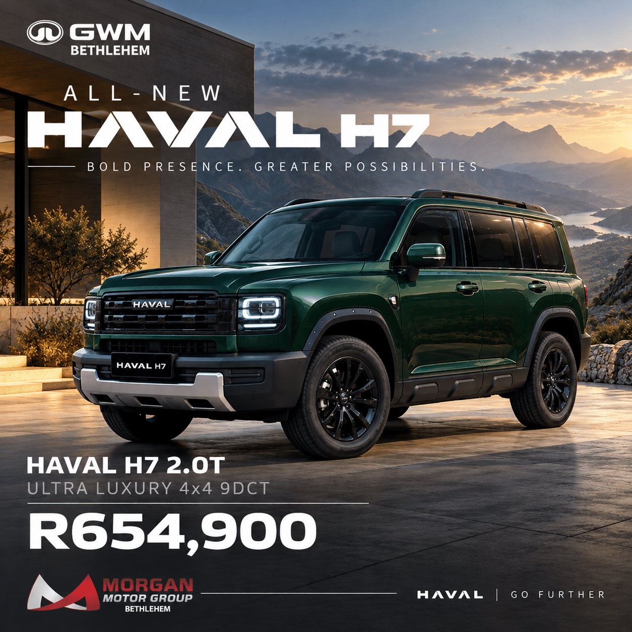 ALL NEW Haval H7 2.0T Ultra Luxury 4×4 9DCT image from Morgan Haval